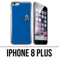 Coque iPhone 8 PLUS - Star Trek Bleu