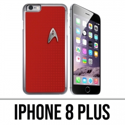 Funda para iPhone 8 Plus - Star Trek Rojo