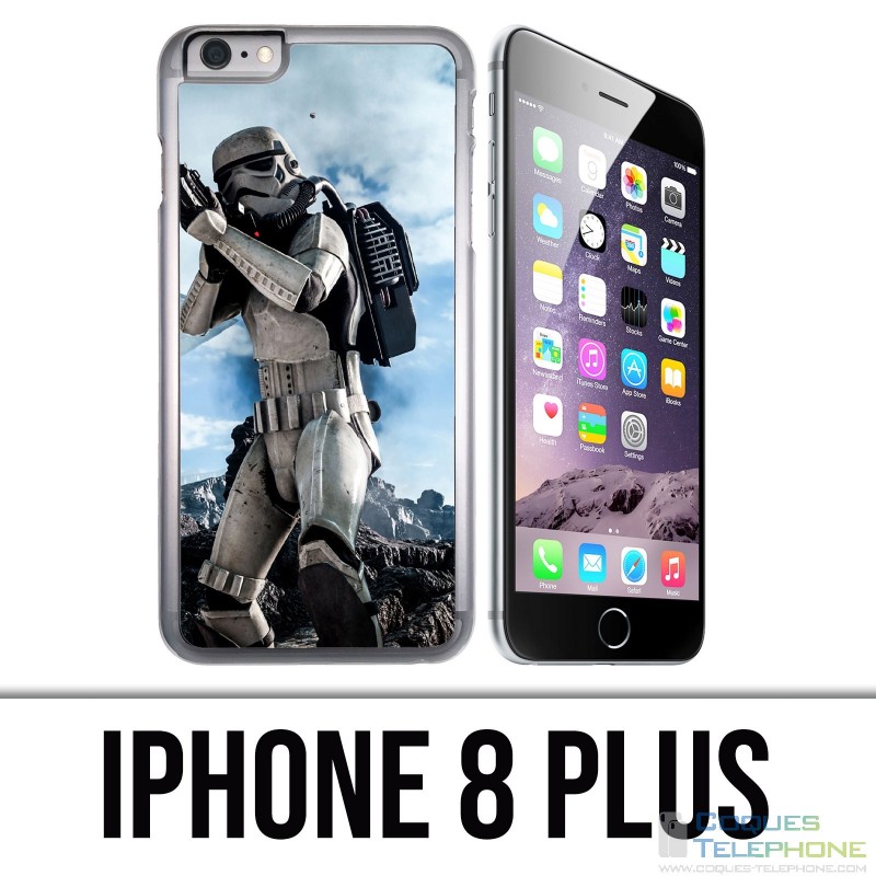 Custodia per iPhone 8 Plus - Star Wars Battlefront