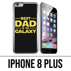 Coque iPhone 8 PLUS - Star Wars Best Dad In The Galaxy