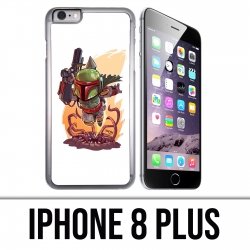 IPhone 8 Plus Case - Star Wars Boba Fett Cartoon