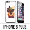 Coque iPhone 8 PLUS - Star Wars Boba Fett Cartoon