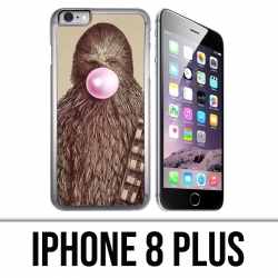 Coque iPhone 8 PLUS - Star Wars Chewbacca Chewing Gum