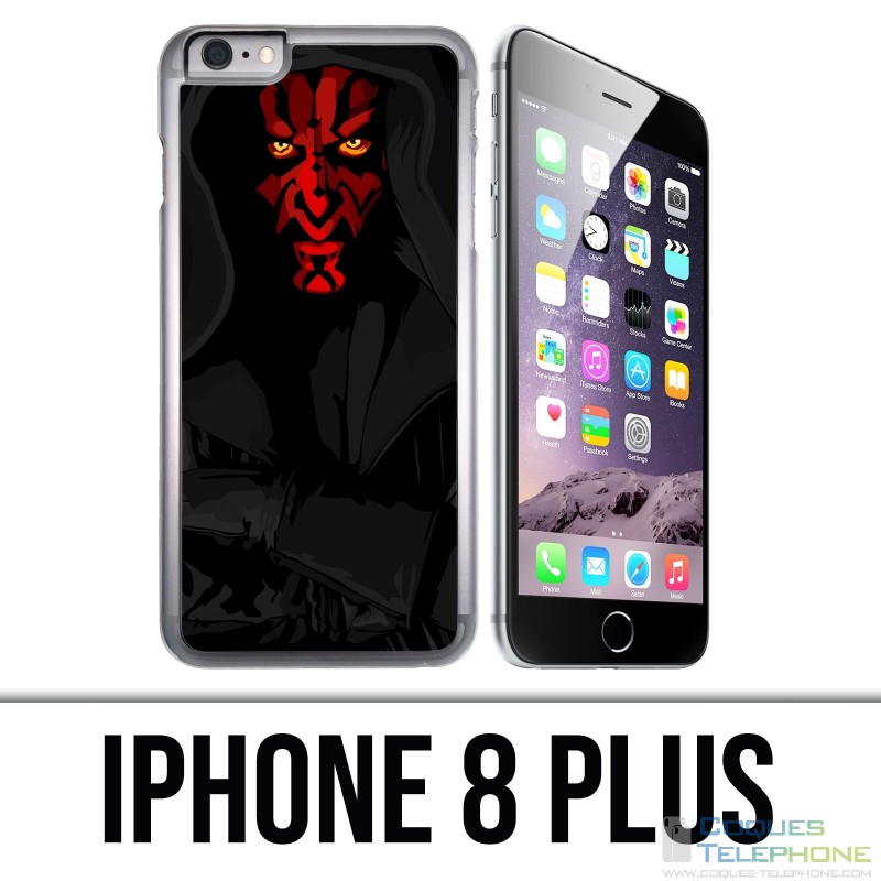 Custodia per iPhone 8 Plus - Star Wars Dark Maul