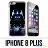 Custodia per iPhone 8 Plus: casco Star Wars Darth Vader
