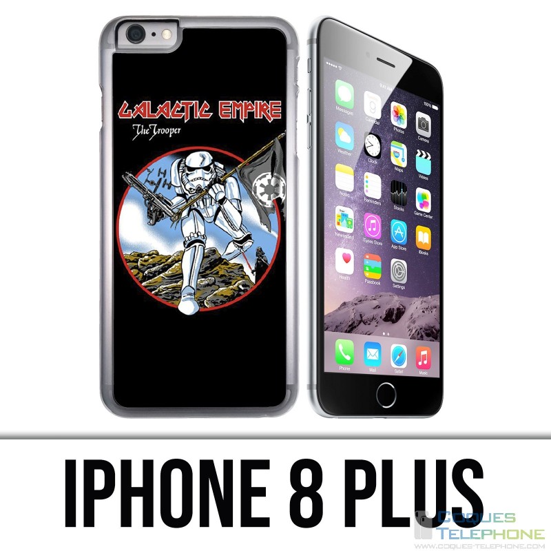 Coque iPhone 8 PLUS - Star Wars Galactic Empire Trooper