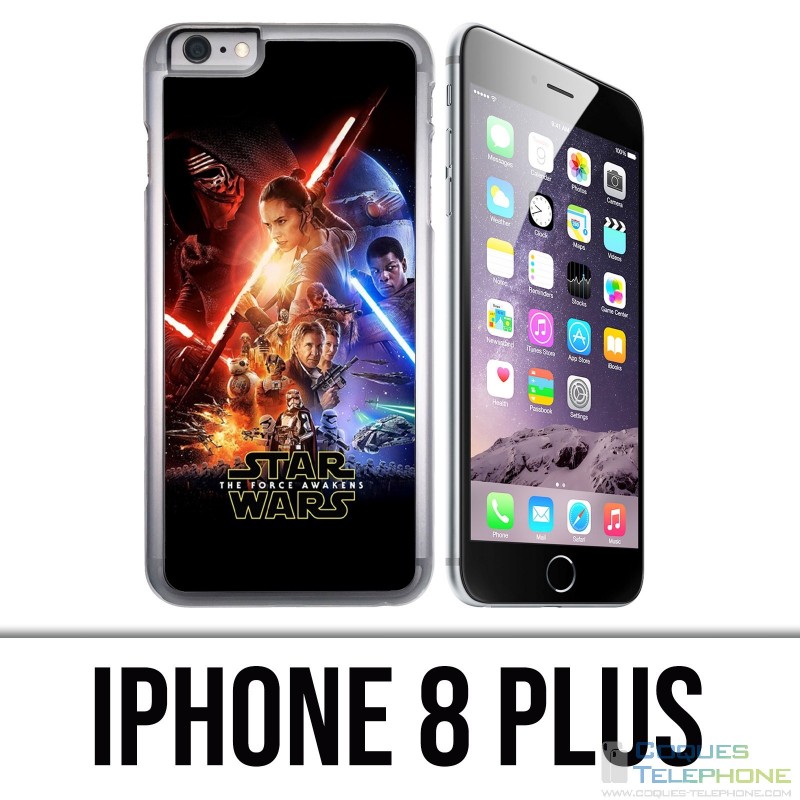 Custodia per iPhone 8 Plus: Star Wars Return Of The Force
