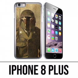 Coque iPhone 8 PLUS - Star Wars Vintage Boba Fett