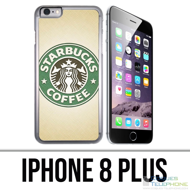 Coque iPhone 8 PLUS - Starbucks Logo