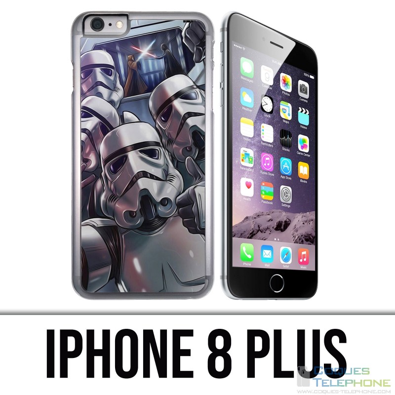 Custodia per iPhone 8 Plus - Stormtrooper