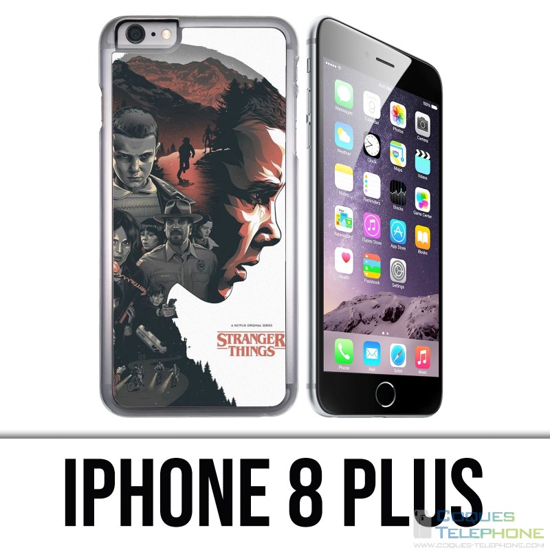 IPhone 8 Plus Hülle - Fremde Dinge Fanart