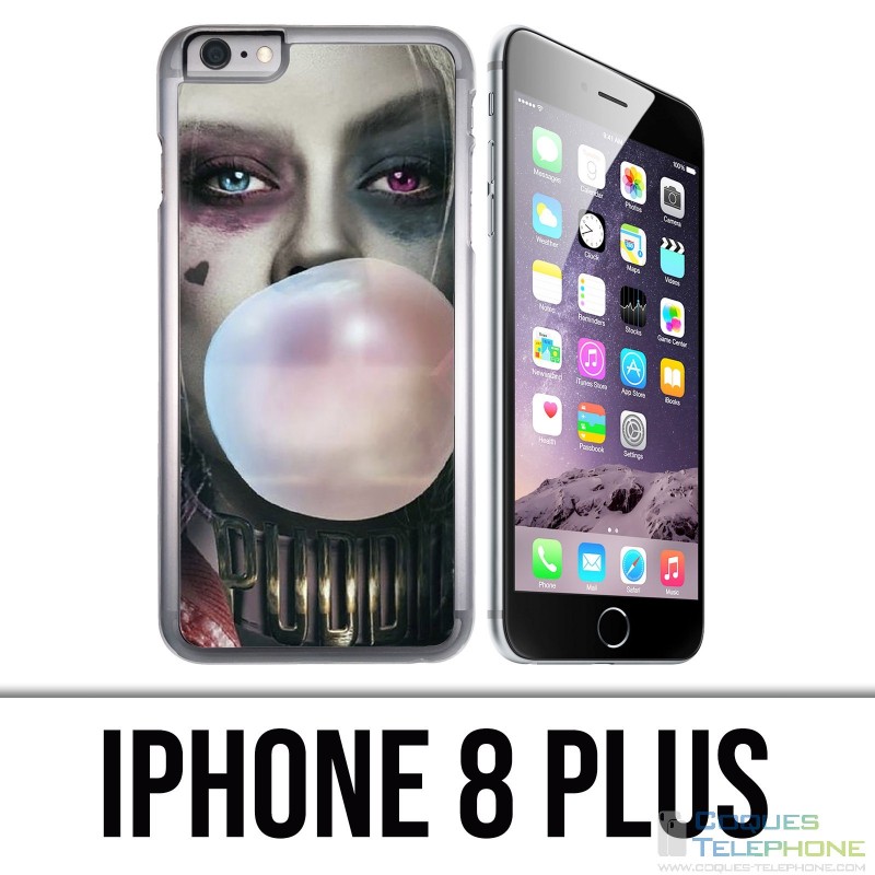 Funda iPhone 8 Plus - Suicide Squad Goma de mascar Harley Quinn