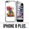 Funda iPhone 8 Plus - Super Mario Turtle Cartoon