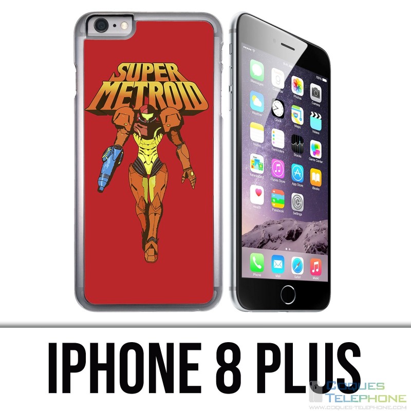 Custodia per iPhone 8 Plus - Super Metroid Vintage