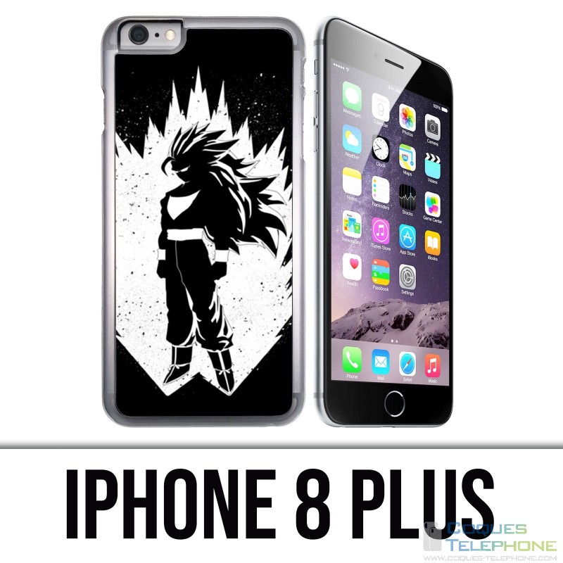 Coque iPhone 8 PLUS - Super Saiyan Sangoku