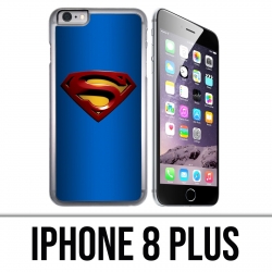 Custodia per iPhone 8 Plus - Logo Superman