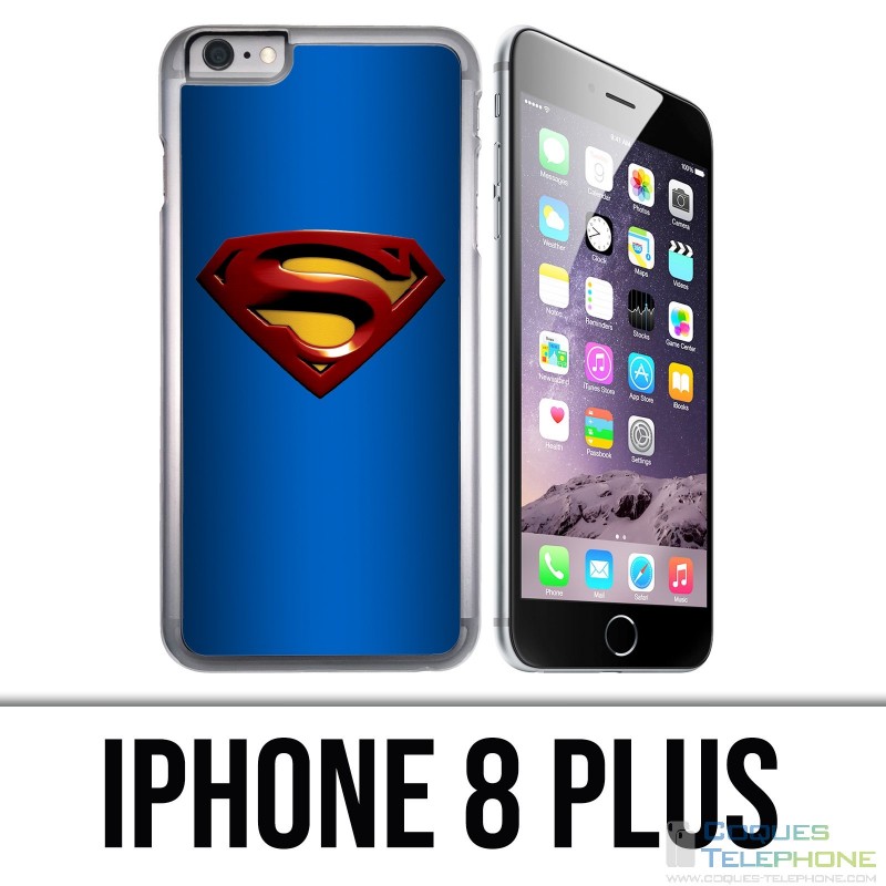Funda para iPhone 8 Plus - Logotipo de Superman