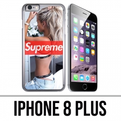 Coque iPhone 8 PLUS - Supreme Fit Girl