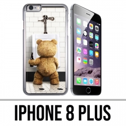 Custodia per iPhone 8 Plus - Toilette Ted