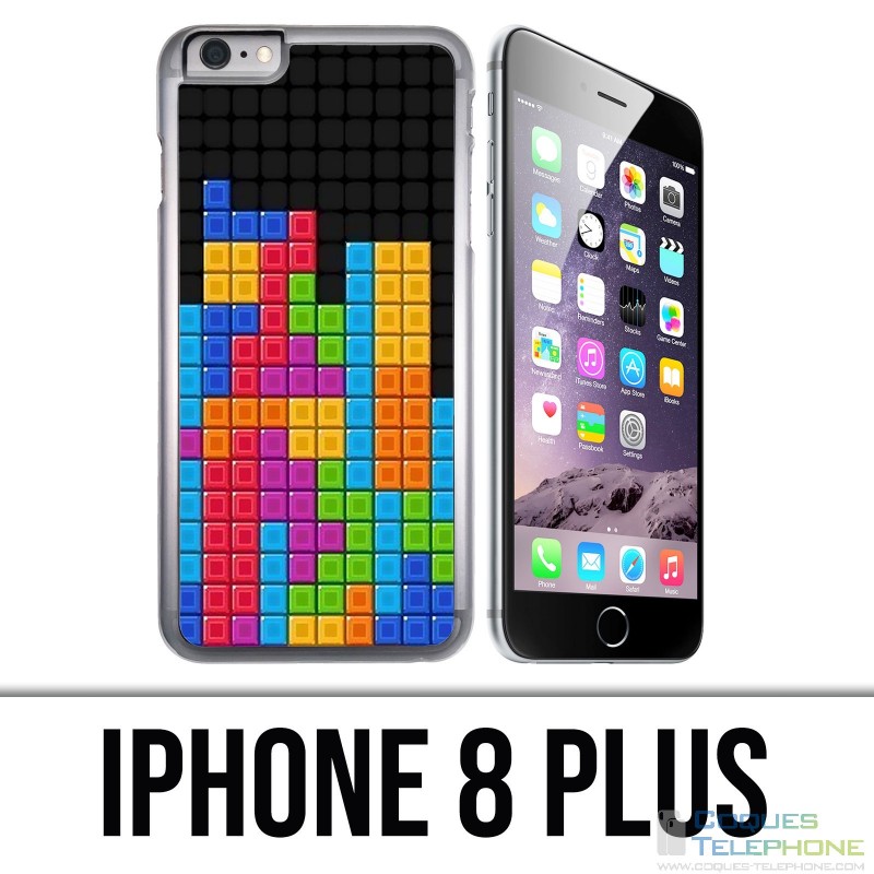 Coque iPhone 8 Plus - Tetris