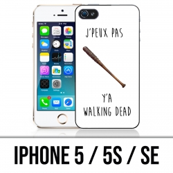 Coque iPhone 5 / 5S / SE - Jpeux Pas Walking Dead