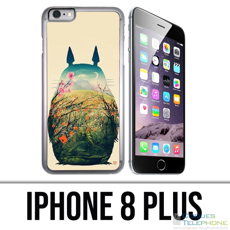 Custodia per iPhone 8 Plus - Disegno Totoro