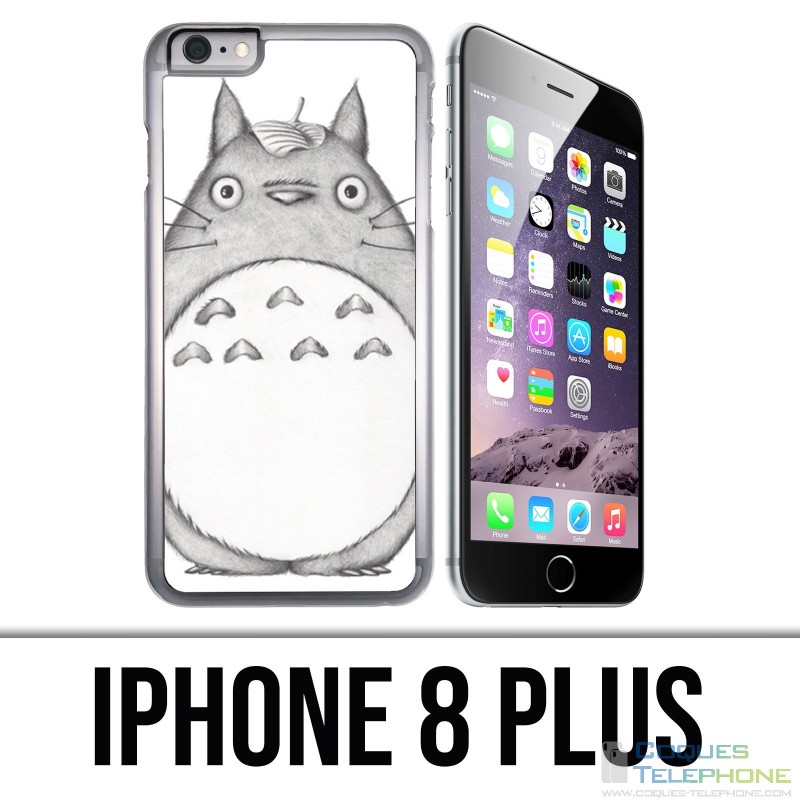 Custodia per iPhone 8 Plus - Totoro Umbrella