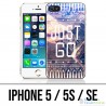 IPhone 5 / 5S / SE case - Just Go