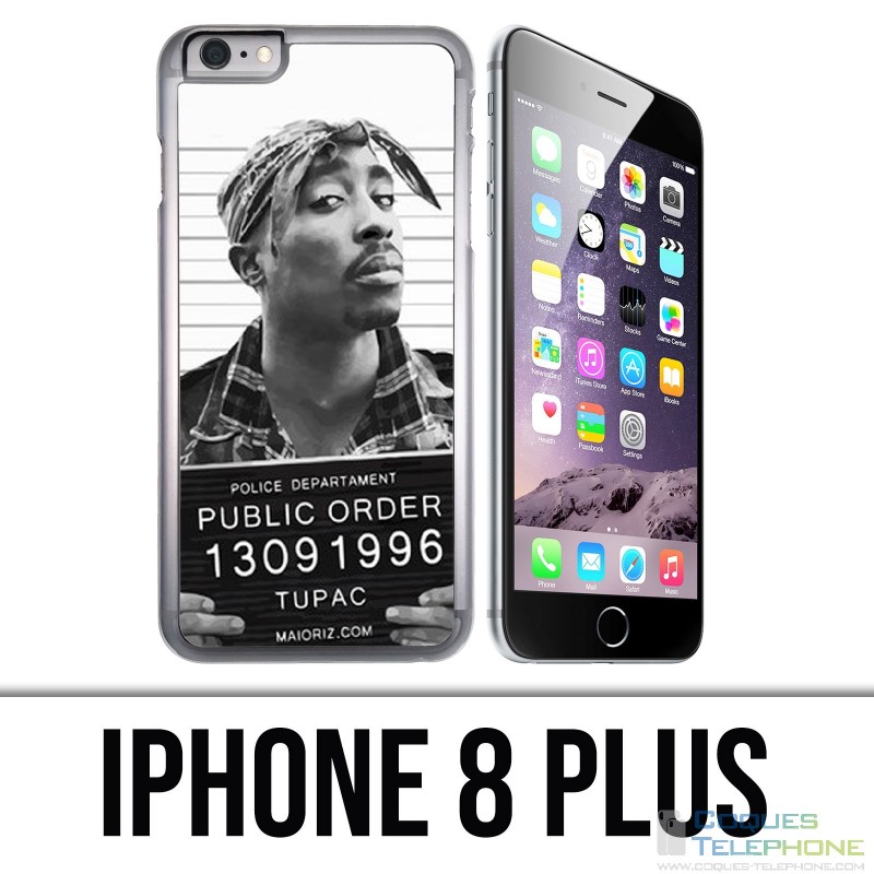 Coque iPhone 8 PLUS - Tupac