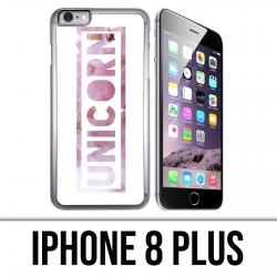 Funda iPhone 8 Plus - Unicornio Unicornio Flores