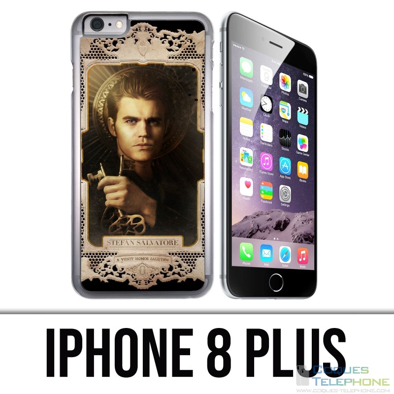 Custodia per iPhone 8 Plus: Vampire Diaries Stefan