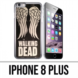 Coque iPhone 8 PLUS - Walking Dead Ailes Daryl