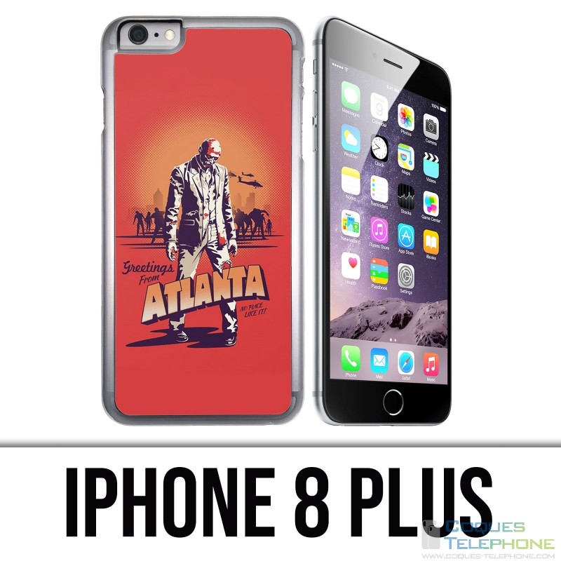 Funda iPhone 8 Plus - Walking Dead Saludos desde Atlanta