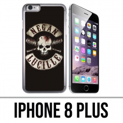 Custodia per iPhone 8 Plus - Walking Dead Logo Negan Lucille