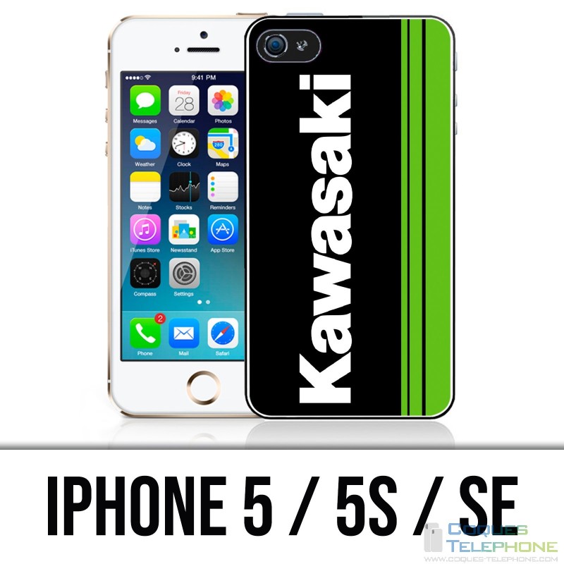 Custodia per iPhone 5 / 5S / SE - Logo Kawasaki Ninja
