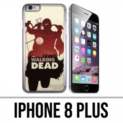 Coque iPhone 8 PLUS - Walking Dead Moto Fanart