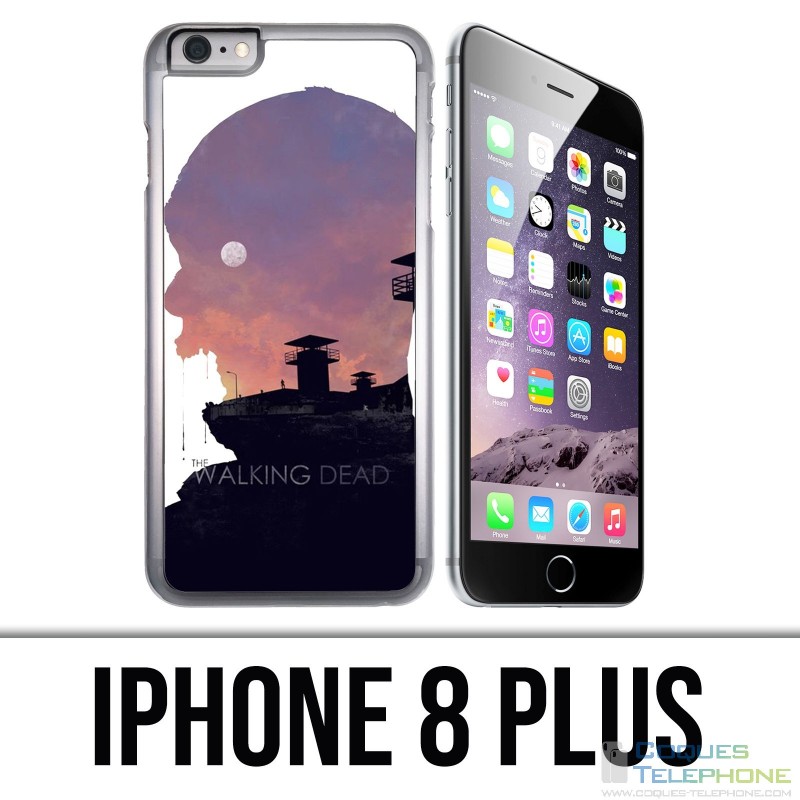 Funda iPhone 8 Plus - Walking Dead Ombre Zombies