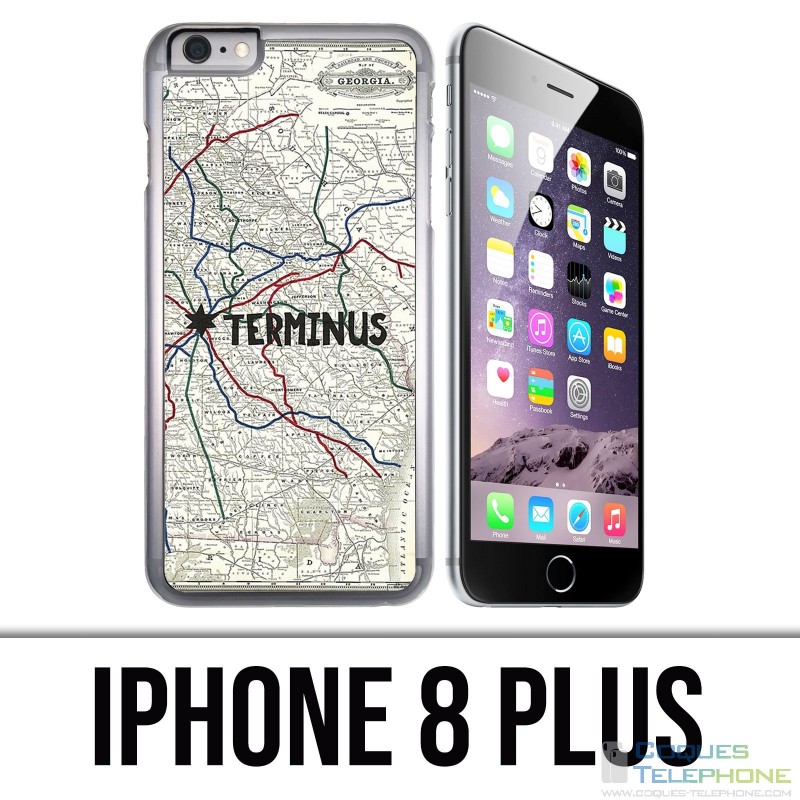 Coque iPhone 8 PLUS - Walking Dead Terminus