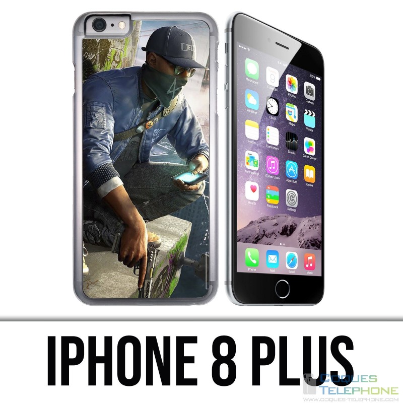 Funda iPhone 8 Plus - Watch Dog