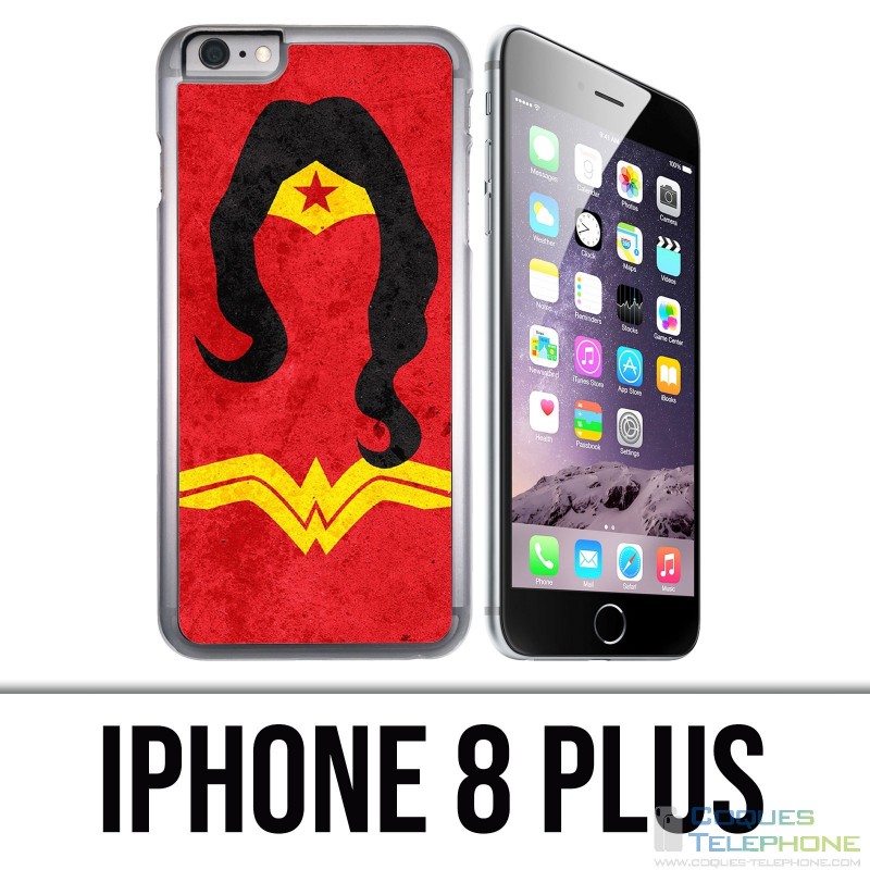 Funda iPhone 8 Plus - Wonder Woman Art
