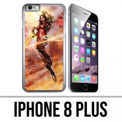 Custodia per iPhone 8 Plus - Wonder Woman Comics