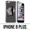Custodia per iPhone 8 Plus - Etichetta Worms