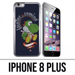 Coque iPhone 8 PLUS - Yoshi Winter Is Coming