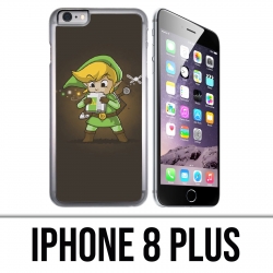 Coque iPhone 8 PLUS - Zelda Link Cartouche