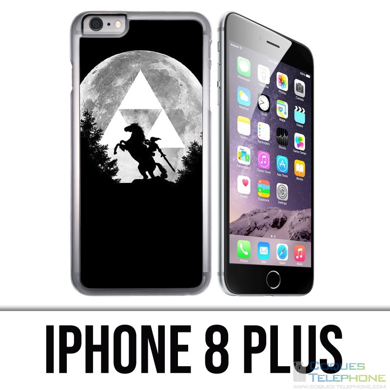 Funda iPhone 8 Plus - Zelda Moon Trifoce