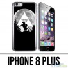 Custodia per iPhone 8 Plus - Zelda Moon Trifoce