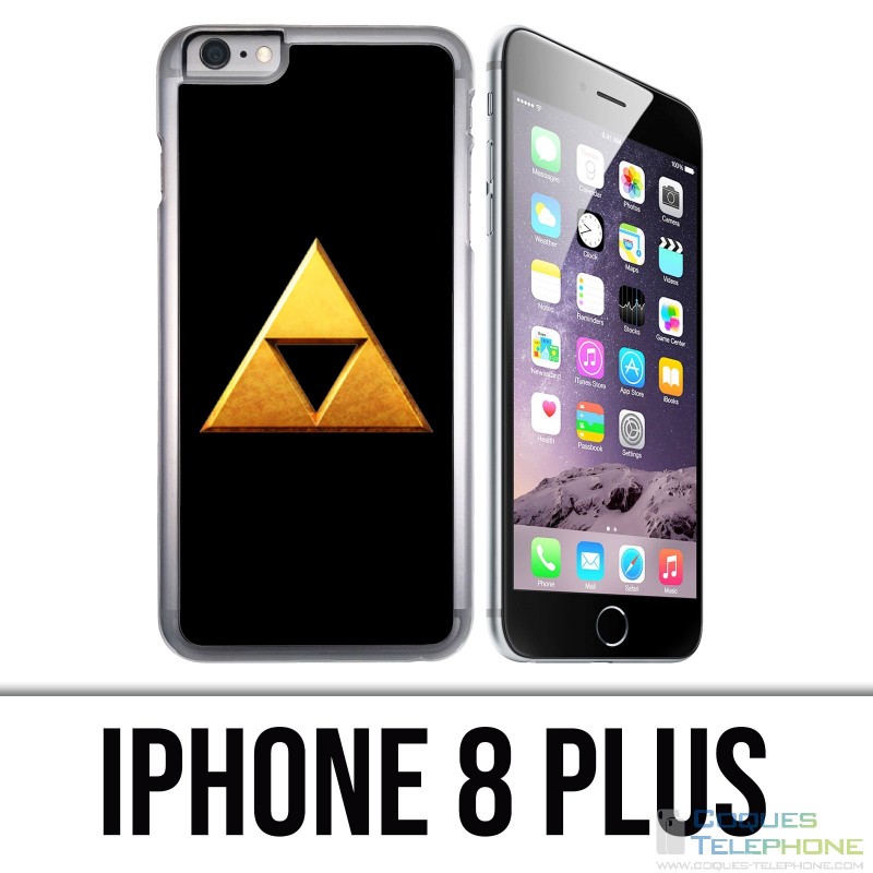 Funda iPhone 8 Plus - Zelda Trifuerza