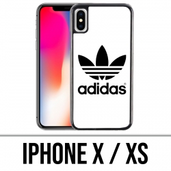Funda iPhone X / XS - Adidas Classic Blanco