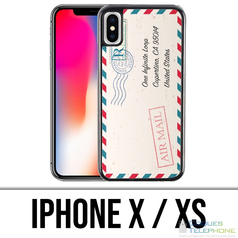 Coque iPhone X / XS - Air Mail
