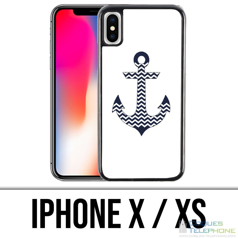 IPhone Hülle X / XS - Marineanker 2